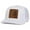 White, variant on DJN 2026 Unisex Baseball Cap with Print Fashion Cotton Adjustable Snapback Casual & Stylish Sun Hat Black One Size