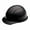 Black, variant on Hard Hat, Americana, Polyethylene, 4 Point Ratchet, Type 1, Class E, Black WEL19371BK