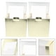 thumbnail image 2 of Caja de embalaje para sombreros con ventana, 2 unidades, cuadrada, plegable, de papel, transparente, para guardar gorras de béisbol, 2 of 7