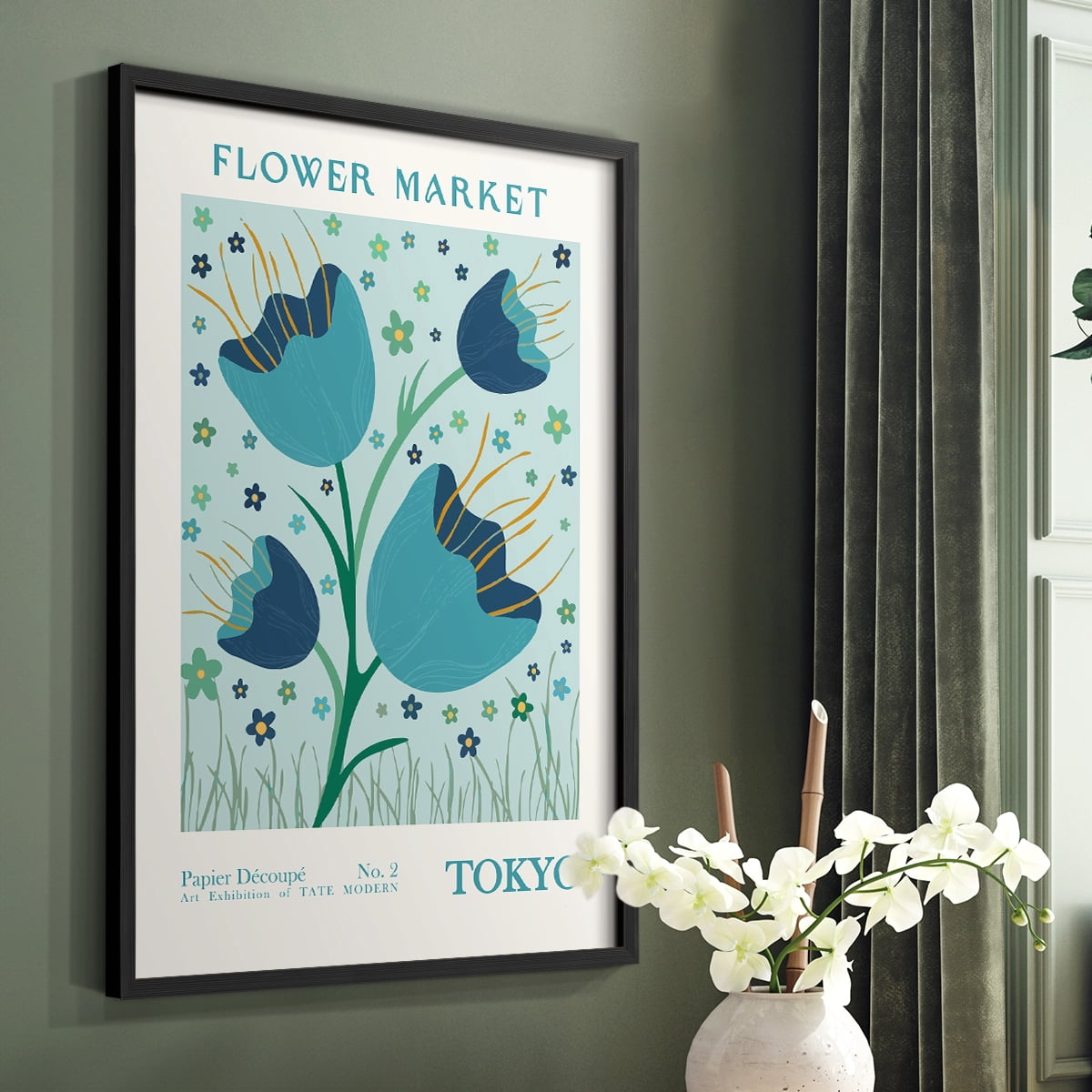 Matisse V Framed Print - Solid Wood