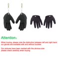 thumbnail image 4 of Guantes de pesca antideslizantes, protección de mano contra pinchazos, raspadores, pesca profesional, guantes de caza de látex, izquierda/derecha, 4 of 4