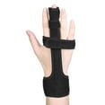 thumbnail image 2 of Finger Guard, Finger Guard Splint Finger Protector Black Finger Support Finger Stabilizer Finger Support Brace Easy-use  For Sprains Tendonitis For Women Men Black, 2 of 8
