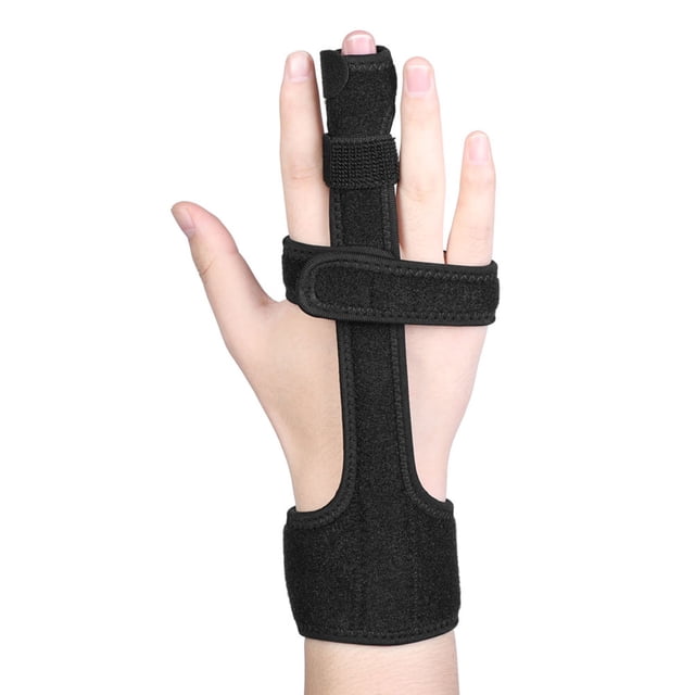Protector de Dedos NikouMX para Fracturas Soporte para Dedos Diseño de Próxima Generación Color Negro