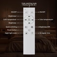 thumbnail image 6 of 48" Ultra-Realistic Resin Moon Wall Light - Plug-In Dimmable LED Sconce with Remote, 45W Main & 20W Night Light, Authentic Meteorite Crater Texture, 1.75" Thick - Ideal for Home & Commercial Decor, 6 of 8