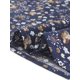 thumbnail image 5 of Blusa estampada transpirable Allegra K con cuello en V y pajarita Azul marino XS, 5 of 5