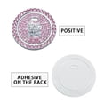 thumbnail image 4 of Bling Pink Diamond Car Engine Ignition Start Button Decor Ring Crystal Sticker, 4 of 10