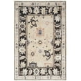 thumbnail image 2 of SAFAVIEH Maharaja Dzvezda Border Area Rug, Beige/Charcoal, 4' x 6', 2 of 7