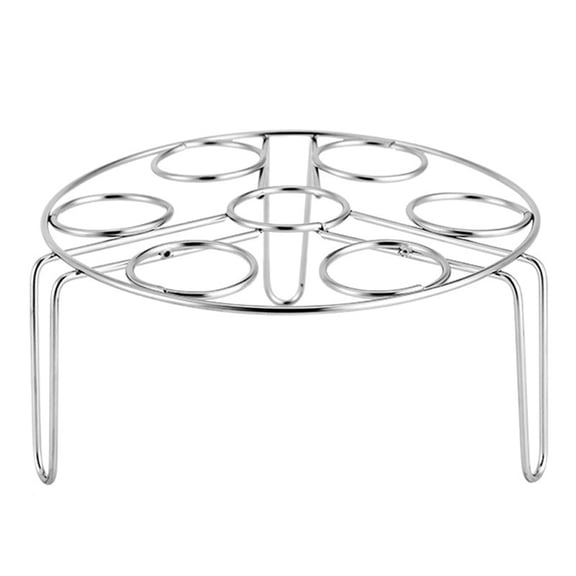 TaTaai Gift Egg Steamer Rack, Egg Rack Steamer Trivet Basket Stand Accessories and Pressure CookerAccessories, Stainless Steel 5cm