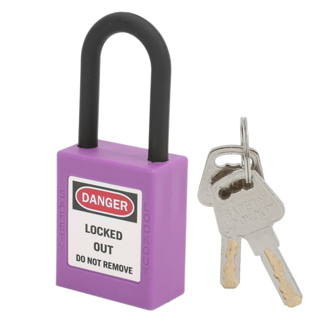 Isolation Lock, Indoor Insulating Lock Beam Nylon For Hydraulic For Pneumatic For Electric Green,Purple