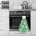 thumbnail image 6 of 1 Pcs Hanging Towels, Dish Towels Cute Duck Swimming Absorbent Hand Towels with Hanging Loop Washcloth for Bathroom Kitchen, 6 of 7