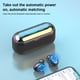 thumbnail image 3 of Auriculares Inalámbricos Bluetooth-Compatible con Bluetooth V5.0 Auriculares de deportes recargables impermeables con micrófono Auriculares estéreo portátil Blanco seitruly EL022577-02B, 3 of 7