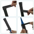 thumbnail image 5 of Anti Slip Sweatband Absorbent PU Tennis Badminton Racket Grip Tape, Black 4 Pack, 5 of 6