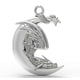 thumbnail image 4 of Vintage Dragon Myth Pendant Necklace Gothic Amulet Protection Jewelry For Gift, 4 of 4