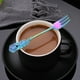 thumbnail image 3 of Juego de tenedor de cuchara de rosa de acero inoxidable navideño - Cucharas para remover café y tenedores para postre - Accesorios de cocina y decoración de vajilla, 3 of 3