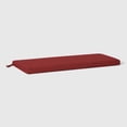 thumbnail image 3 of WestinTrends Solace Water Resistant Outdoor Patio Bench Seat Cushion, 54 x 18, Red, 3 of 3