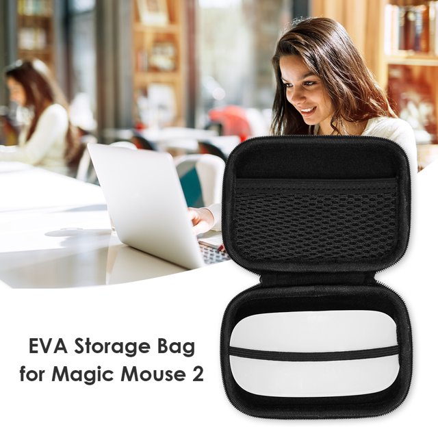 Bolsa De Viaje Bolsa De Viaje Para Apple Magic Mouse 2 Estuche de transporte rígido Estuche de transporte impermeable a prueba de golpes
