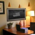 thumbnail image 2 of Rayne Mirrors B2836.5-72.5 American Made Antique Silver Blackboard & Chalkboard, 42 x 78 in., 2 of 5