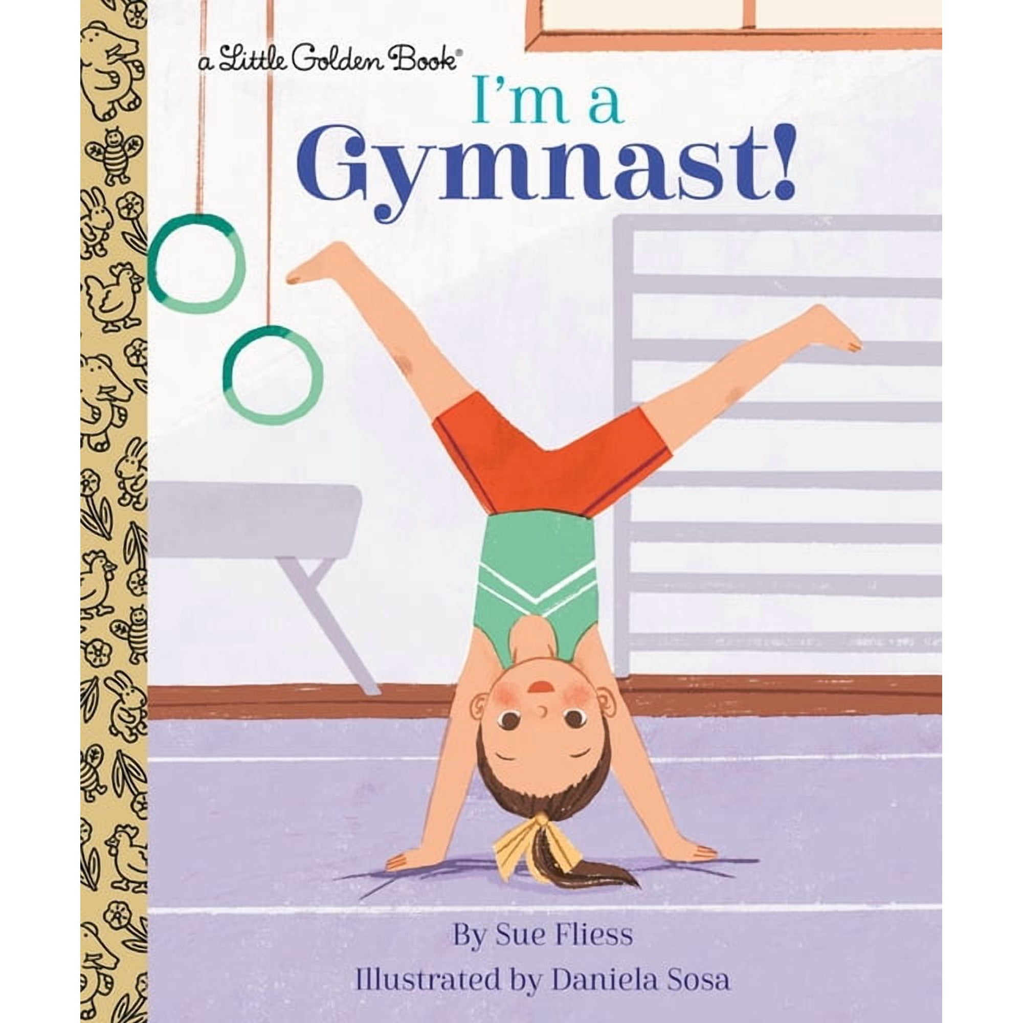 Little Golden Book I'm a Gymnast!, (Hardcover)