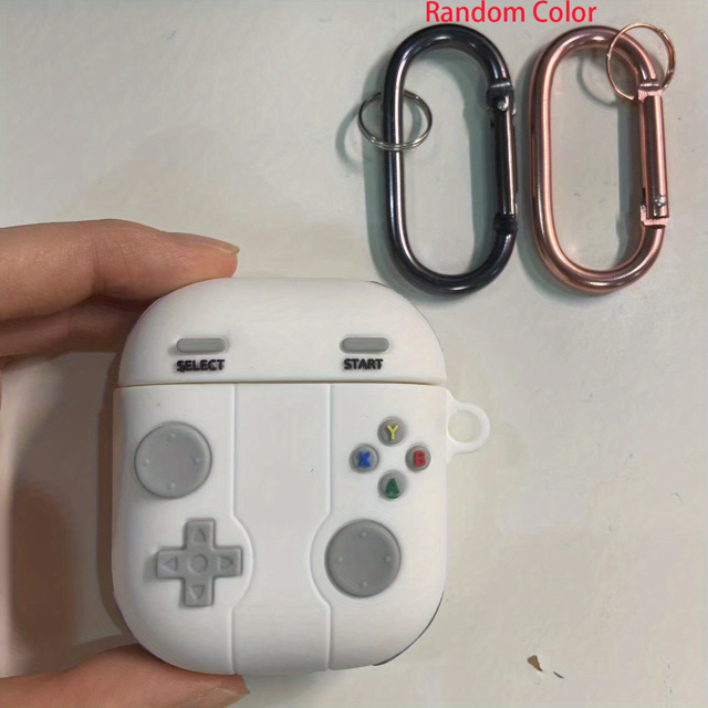 New Arrival Cool Earphone Case For Boys Retro Game Console Gamepad Design Protector Cover With Keychain Silicone Earphone Case For Airpods Pro 2 For Airpods 3 2 1, Good Quality And Durable Earphone