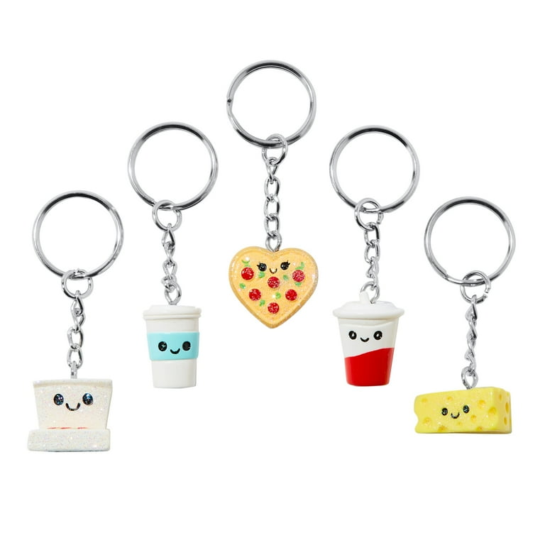 Claire's Best Friends Pizza Slice Keychain for Kids, Cute and
