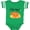 Football Green and White, variant on Inktastic I'm One Pumpkin Birthday Autumn Boys or Girls Baby Bodysuit