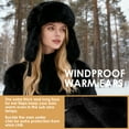 thumbnail image 7 of REDESS Women's Winter Trapper Hat Warm Ear Flaps Hunting Trapper Hat for Cold Weather, 7 of 7