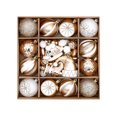 thumbnail image 4 of C Hand Painted Christmas Balls Set 46 Pieces For Tree Decorations And Festive Home Decor, 4 of 6