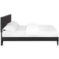 thumbnail image 5 of Modway Phoebe Faux Leather Upholstered Queen Platform Bed in Black, 5 of 8