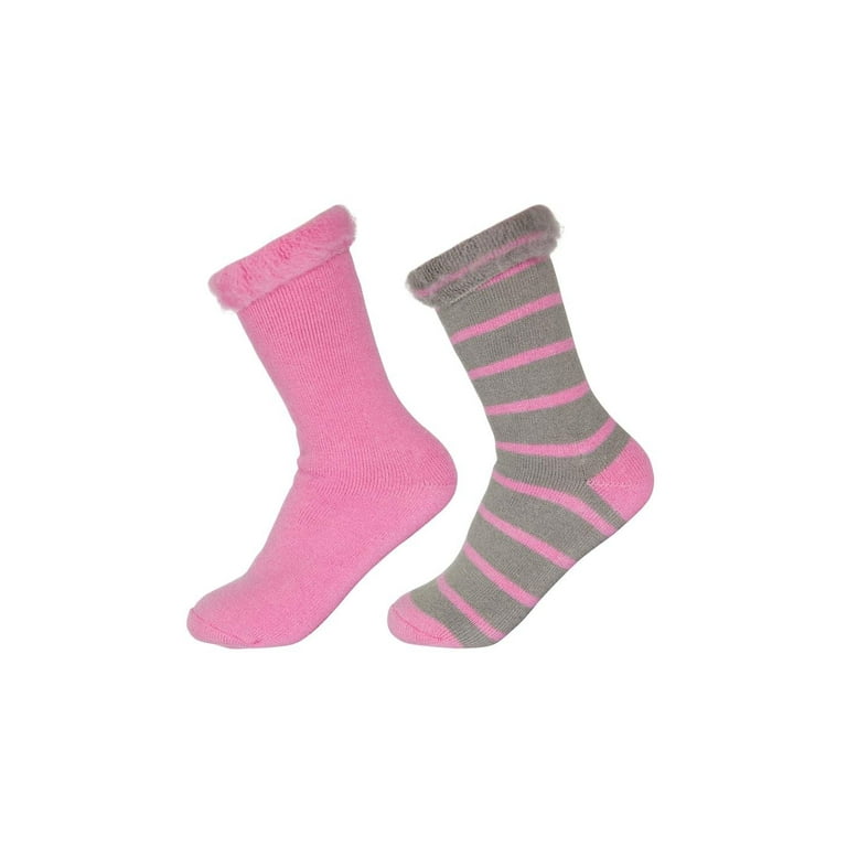 REFLEX Brushed Lined Thermal Heat Socks (2-Pairs) 
