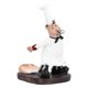 thumbnail image 1 of Adorno De Chef De Resina, Estatua De Chef De Resina Portátil Decorativa Para Sala De Estar Para Gabinete De Vino Para Cafetería Para Barra De Bar Para Cocina ANGGREK Resin Chef Statue, 1 of 8