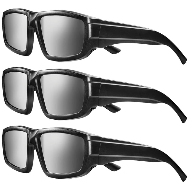Directamente de fábrica: gafas para ver la ocultación solar (3 pares) Seguras y cómodas para la observación solar