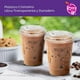 thumbnail image 3 of Berry Hip 50 Vasos de Plastico con Tapa con Boquilla Transparentes de 12 oz, Desechables, Vasos Perfectos para Llevar Café, Chocolate, Bebidas Frias, Batidos… Best Trading VTB12-1, 3 of 5