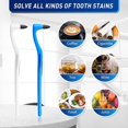 thumbnail image 2 of 2pcs Tartar Remover For Teeth, Tooth Polishing Kit For Removing Plaque & Stain (white & Blue), 2 of 5