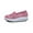 pink, variant on Tanleewa Women Casual Shoes Lace Lightweight Breathable Slip-on Shoes Summer Sneakers Shoe Size 7.5