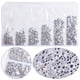 thumbnail image 2 of Xihbxyly Piedras de Cristal para Uñas, Varios Tamaños, Base Plana, Brillantes, para Decoración de Uñas, Fácil Aplicación para Manualidades, Proyectos de Bricolaje, Ocasiones Especiales, Acabado Glamu, 2 of 4