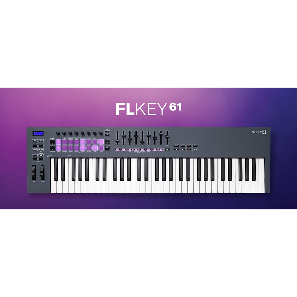 Novation FLkey 61-Key MIDI Keyboard Controller with Custom Modes for FL Studio