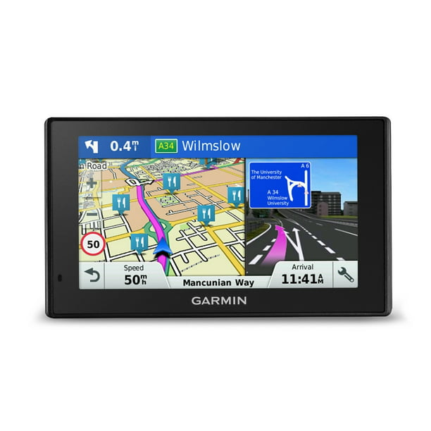 Garmin 50LM Satnav GPS Western Europe Lifetime Maps - Display - Traffic - Walmart.com