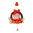thumbnail image 1 of Corona de año Chino, Decoración Artesanal, Corona de Puerta Delantera para Porche, Jardín, Boda, 1 of 9