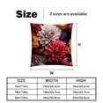 thumbnail image 5 of Petal flower Pillow Covers Sets - Decorative Pillows for Bed and Couch - Unique Patterns - Available in 16x16, 18x18, and 20x20 Inches - Set of 2 for Any Occasion, 5 of 6