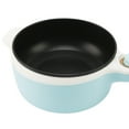 thumbnail image 6 of Leyeet 1.8L Hot Pot Electric Upgraded, Non-Stick Sauté Pan, Rapid Noodles Electric Pot, Mini Portable Hot Pot for Steak, Egg, Fried Rice, Ramen, Oatmeal, Soup with Power Adjustment, Blue, 6 of 8