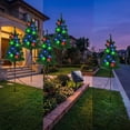 thumbnail image 4 of Sahpxhe LED Solar Christmas Snow Tree Lights Outdoor Christmas Decor Lamps with Automatic On Off for Courtyard Garden Decor, 4 of 7