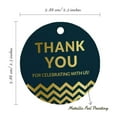 thumbnail image 6 of Inkdotpot Thank You For Celebrating With Us Bridal Shower-Baby Shower-Retirement-Wedding-Birthday Bottle Tag Real Gold Foil Favor Hang Tags Pack Of 100, 6 of 7