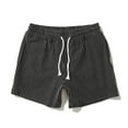 thumbnail image 2 of LYMAYTER Men's Cotton Shorts Vertical Striped Shorts Sports Shorts Casual Shorts S-4XL, 2 of 3