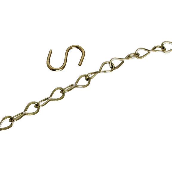 MintCraft GB0033L Planter Chain, Brass