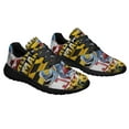 thumbnail image 6 of Maryland Blue Crab with Black Eyed Susan Flowers Shoes Sneakers for Women Men Black Size 6, 6 of 7