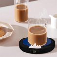 thumbnail image 3 of Smart Coffee Mug Warmers 10W Fast Heating-Black, 3 of 5