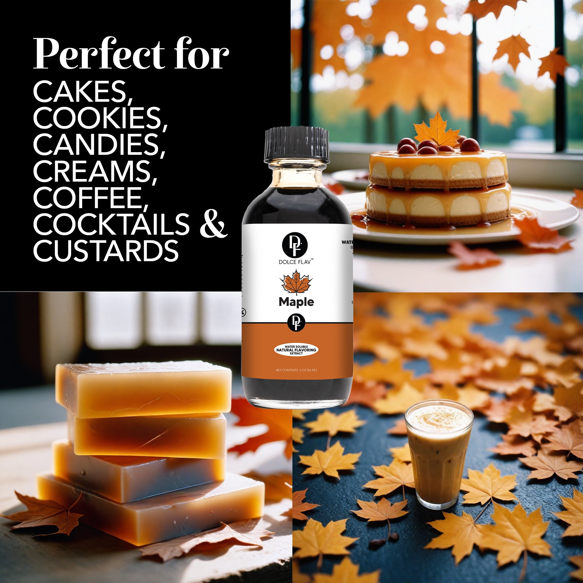 Dolce Flav - Maple Extract Water Soluble 8 oz