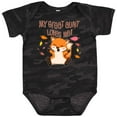 thumbnail image 3 of Inktastic My Great Aunt Loves Me Cute Baby Fox Boys or Girls Baby Bodysuit, 3 of 5