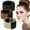 Black, variant on BeautyMagic Hair-Bun Maker 3-Pack Hair-Bun Maker 3-Pack