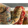 thumbnail image 6 of Rugs.com Amina Collection Rug – 2' x 3' Beige Flatweave Rug Perfect For Living Rooms, Large Dining Rooms, Open Floorplans, 6 of 8